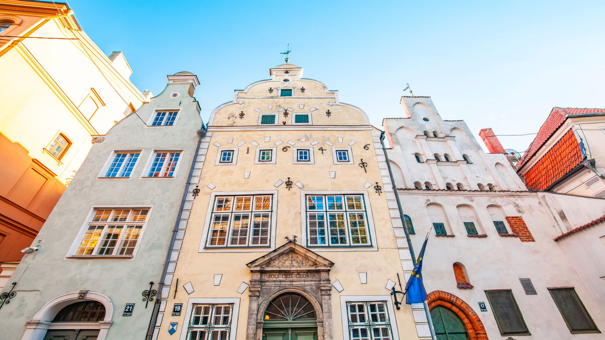 Riga - Három Fivér háza