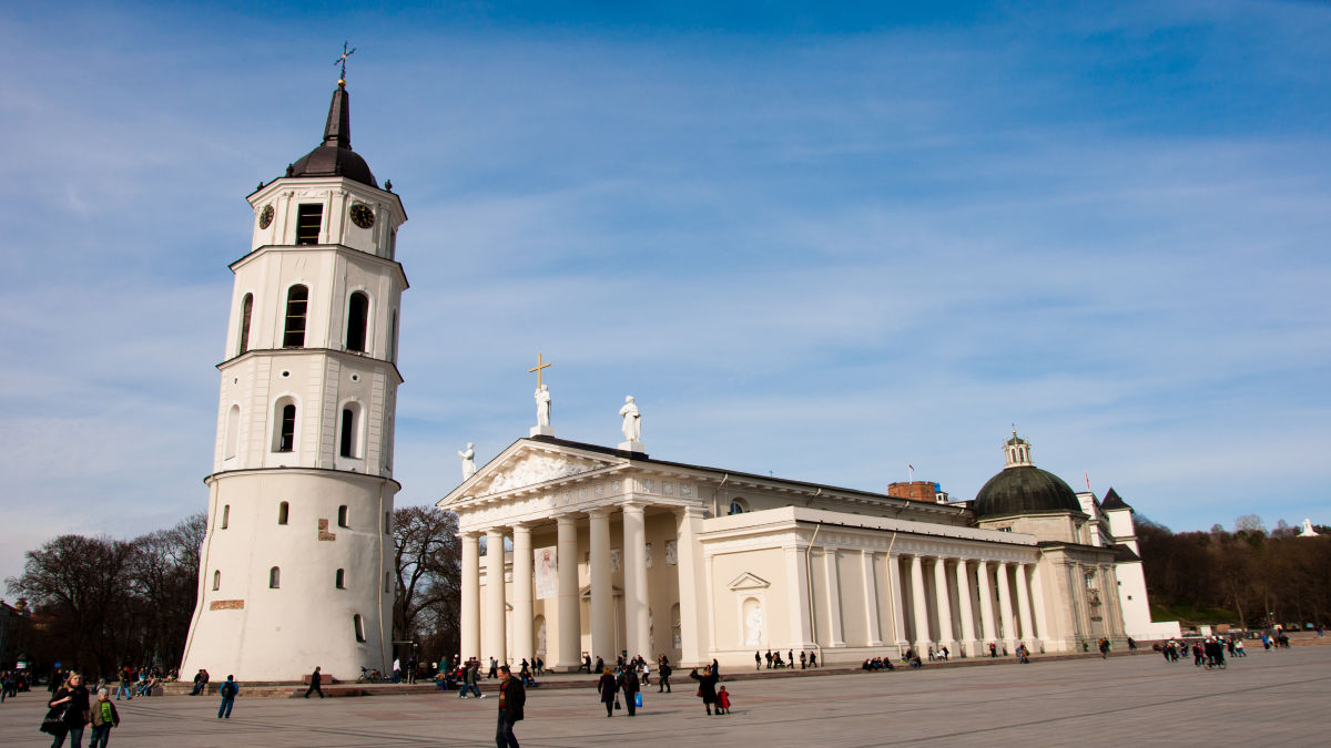 Vilnius - Katedrális tér