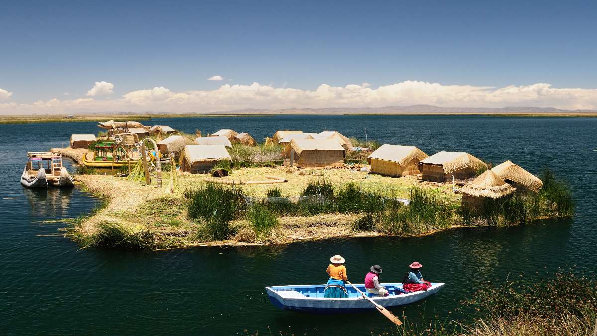 Úszó szigetek, Titicaca-tó
