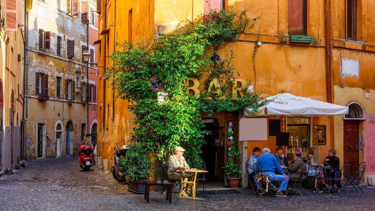 Róma - Trastevere negyed