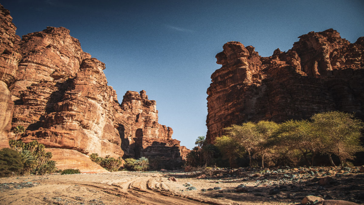 Wadi Qaraqir kanyon