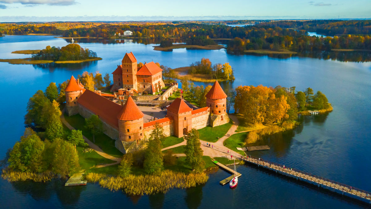 Vilnius - Trakai szigetvár