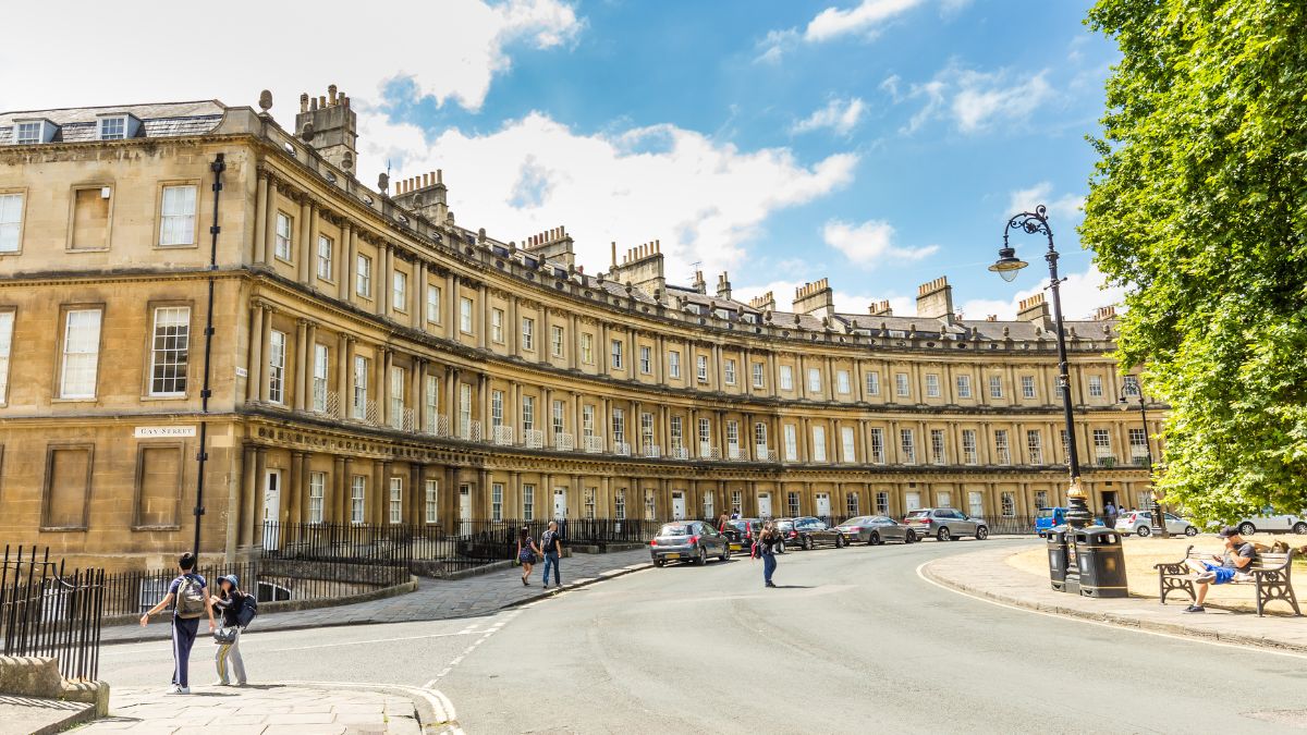 Bath - Royal Crescent sorház