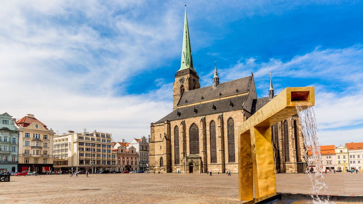 Plzeň - Szent Bertalan-templom