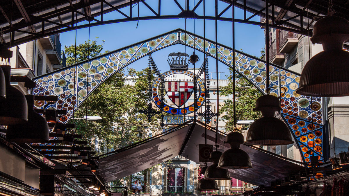 La Boqueria piac