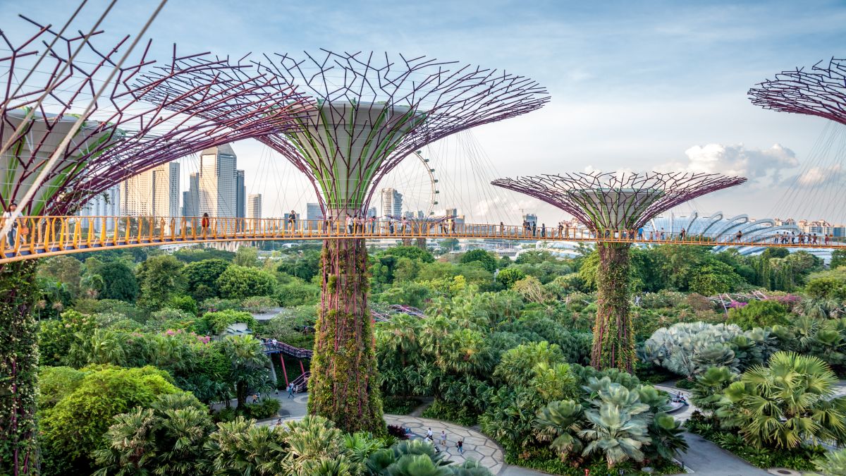 Szingapúr - Gardens by the Bay