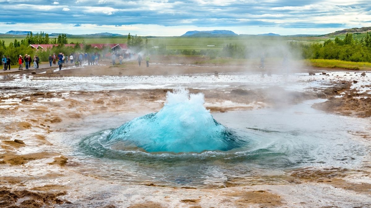 Strokkur gejzír