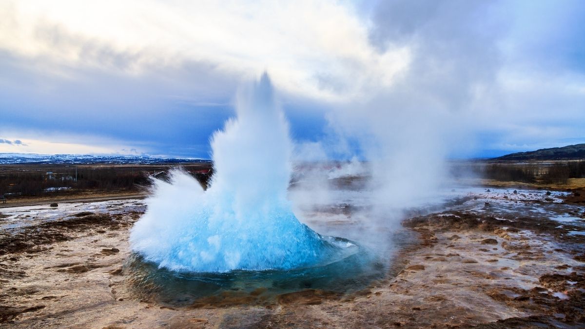 Strokkur gejzír