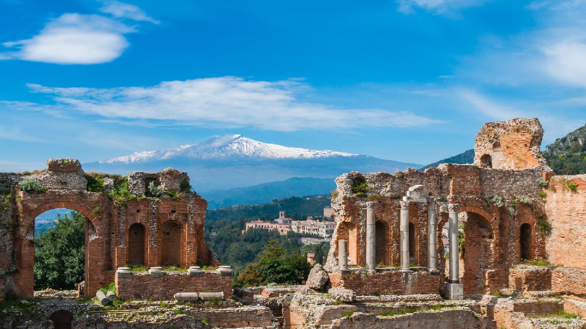 Taormina - görög színház