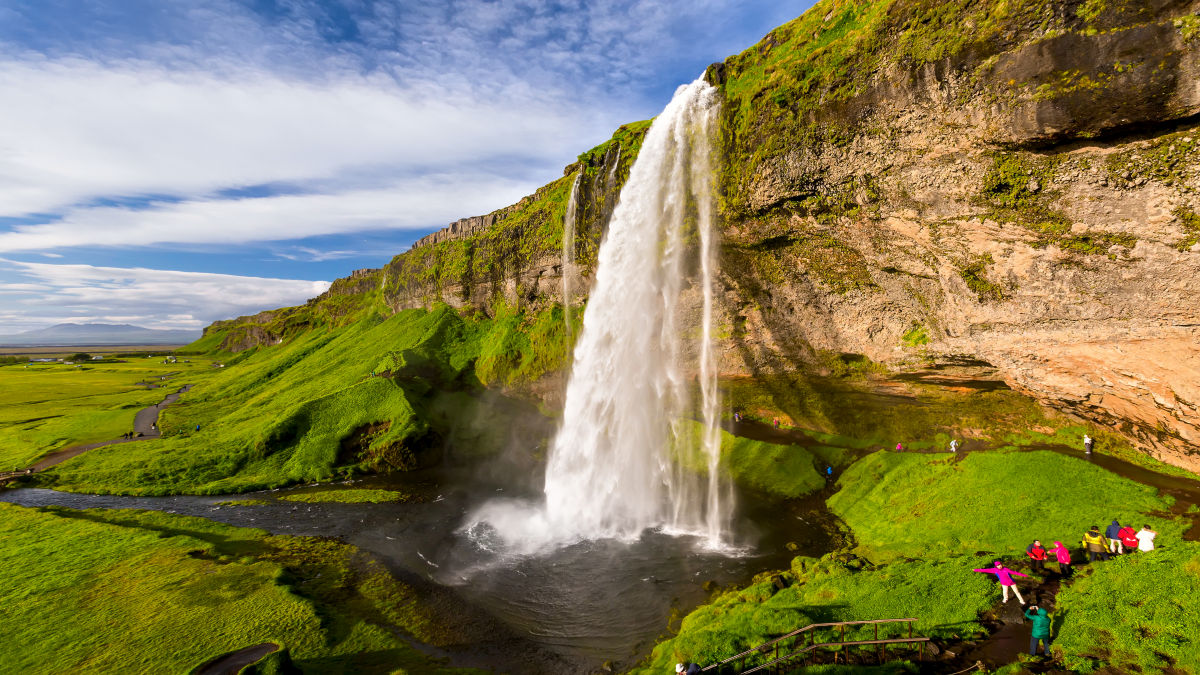 Seljalandsfoss-vízesés