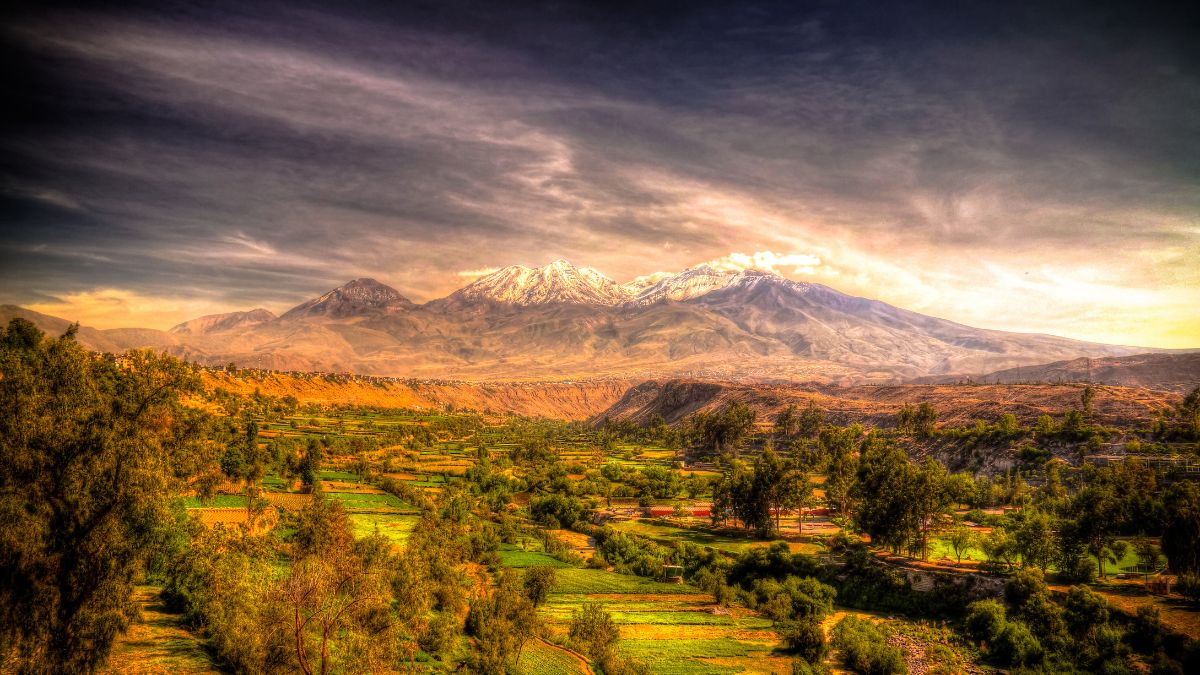 Arequipa - Chachani vulkán