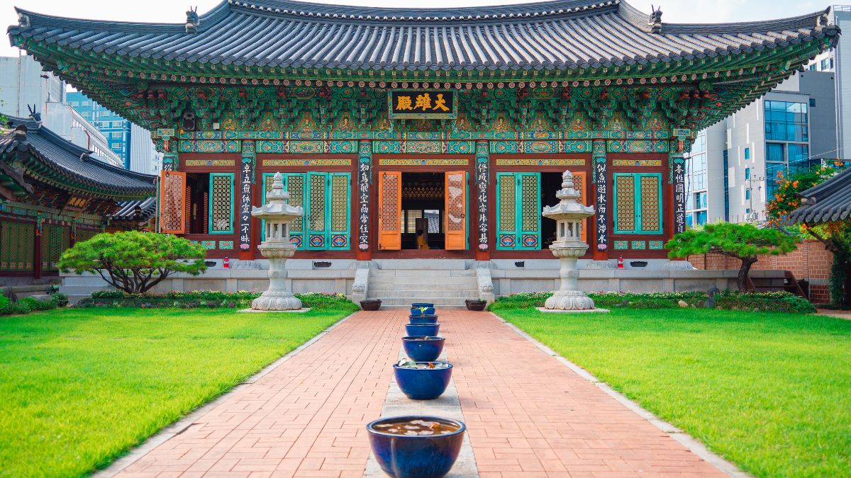 Jogyesa buddhista templom 