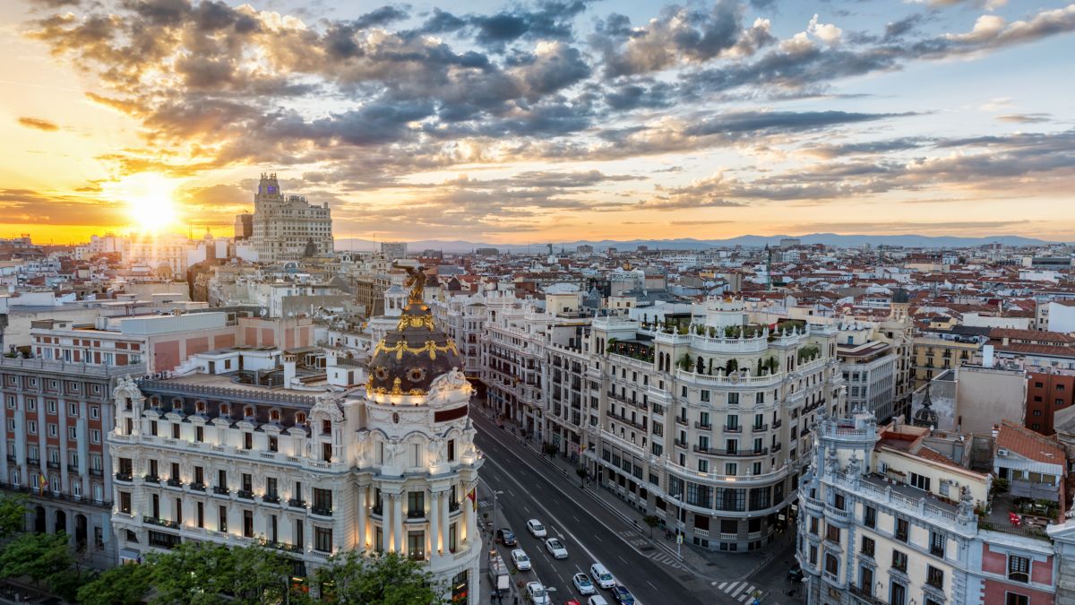 Madrid - Gran Via sugárút