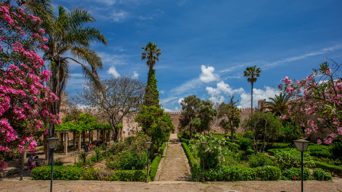 Rabat - Oudayas kert