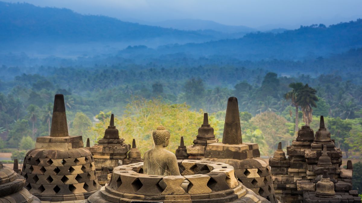 Borobudur buddhista templom